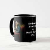 Mug Benjamin Franklin par David Martin 1767 (Devant gauche)