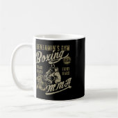 Mug Benjamin's Gym Boxing Mixed martial art Retro Desi (Gauche)