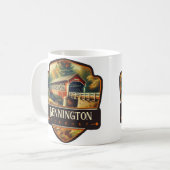 Mug Bennington, Vermont | Vintage (Devant gauche)