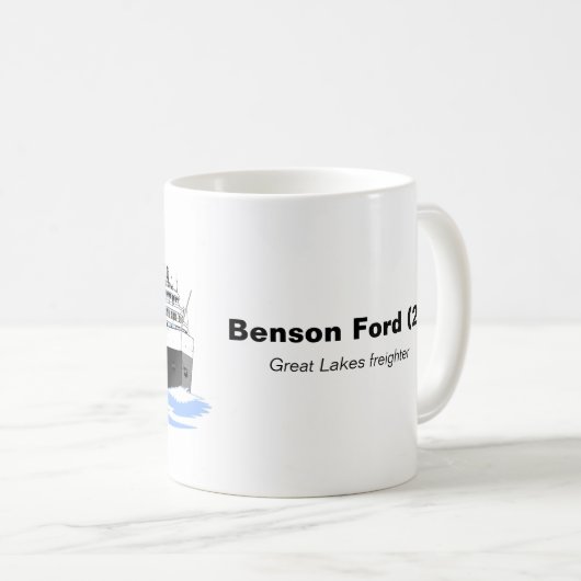 Mug Benson de fret des Grands Lacs Ford (2) (Devant droit)