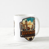 Mug Bentonville, Arkansas | VINTAGE (Devant droit)