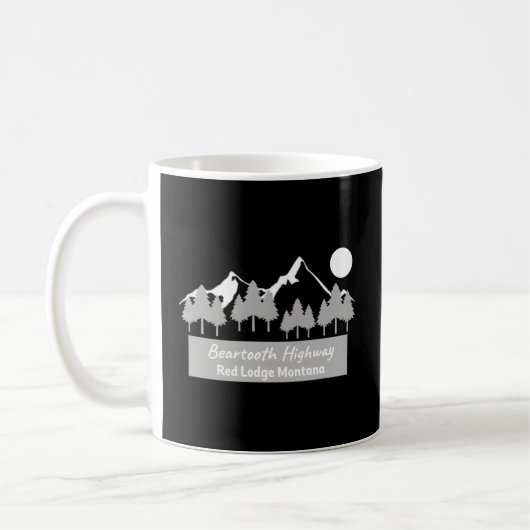 Mug Beooth Highway Red Lodge Montana (Gauche)