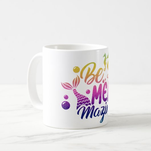 Mug Ber maquillage poisson (Devant gauche)