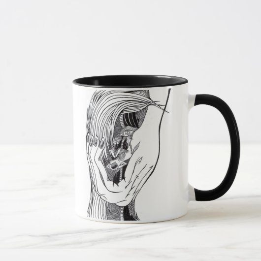 Mug bercé face aux larmes (Droite)