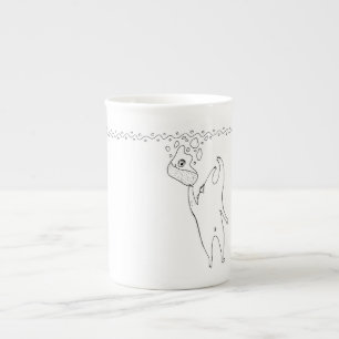 Mug bereiken porselein kop