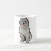 Mug Bergamasco Sheepdog art (Centre)
