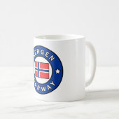 Mug Bergen Norvège (Devant droit)