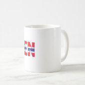 Mug Bergen Norvège (Devant droit)