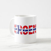 Mug Bergen Norvège (Devant gauche)
