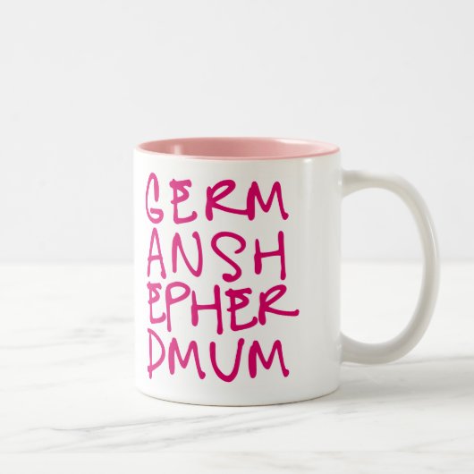 Mug berger allemand (Droit)