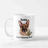 Mug Berger Allemand Ajouter Nom du chien, Changer de p (Gauche)