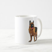 Mug berger allemand Alsacien (Devant droit)