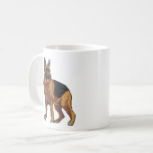 Mug berger allemand Alsacien (Devant gauche)