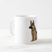 Mug Berger allemand assis (Devant gauche)