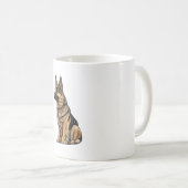 Mug Berger Allemand Assis (Devant droit)