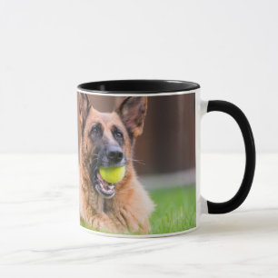 Mug Berger Allemand Avec Bal De Tennis