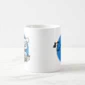 Mug Berger allemand blanc - logo bleu (Centre)