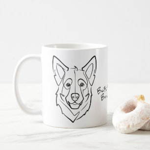 Mug Berger Allemand, Construit pour Protéger, Né pour