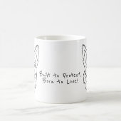 Mug Berger Allemand, Construit pour Protéger, Né pour (Centre)