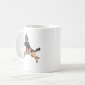 Mug Berger allemand de bande dessinée (Devant gauche)