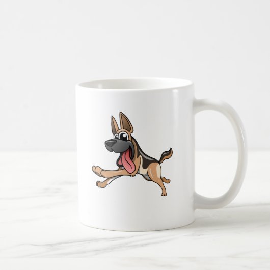 Mug Berger allemand de bande dessinée (Droite)