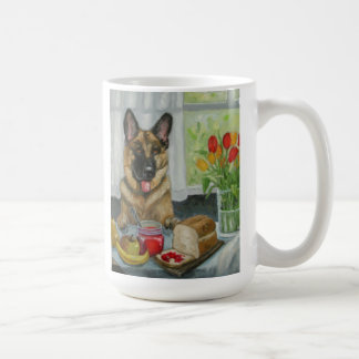 Mug "Berger allemand d'un casse-croûte de chienchien