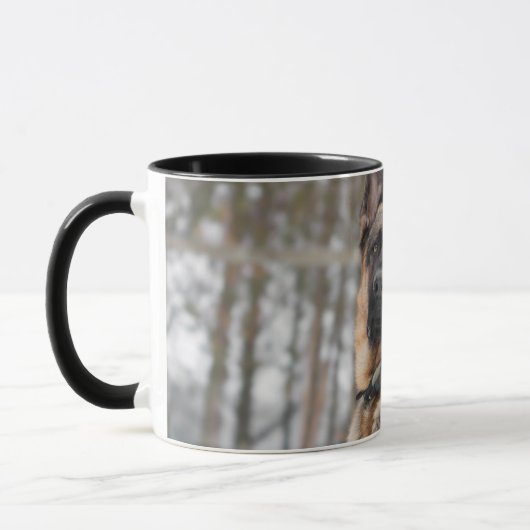 Mug Berger Allemand En Neige (Gauche)