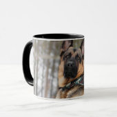 Mug Berger Allemand En Neige (Devant gauche)