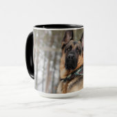 Mug Berger Allemand En Neige (Devant gauche)