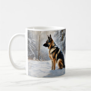 Mug Berger Allemand Laisser Neige Noël