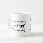Mug Berger Allemand Mon Chien A L'Anxiété Déchiré (Devant gauche)