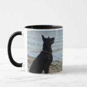 Mug Berger allemand noir de laque (Gauche)