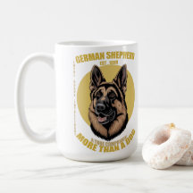 Berger Allemand Plus Qu'un Chien Fidèle Brave Inte