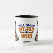 Mug Berger Allemand Puppy Vous Faites Mon Wag De Queue (Centre)