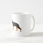 Mug Berger Allemand Rouge Noir Blanche (Devant droit)
