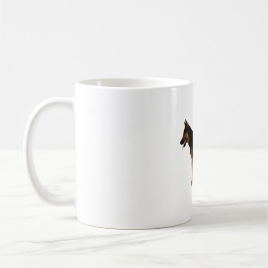 Mug Berger Allemand Rouge Noir Blanche (Gauche)