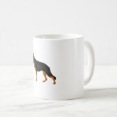 Mug Berger Allemand Rouge Noir Blanche (Devant droit)