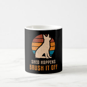 Mug Berger allemand Shappens Chien Vintage drôle