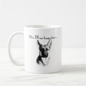 Mug Berger allemand visage heureux (Gauche)