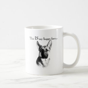 Mug Berger allemand visage heureux