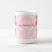Mug Berger américain de rose de Valentine mini (Centre)