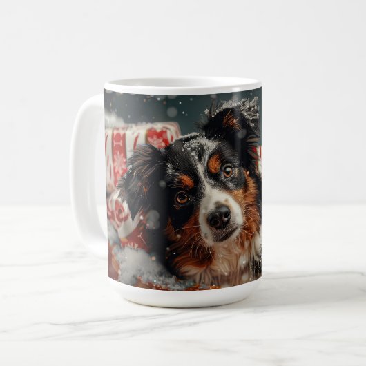 Mug Berger Australien de Noël Festif (Devant gauche)