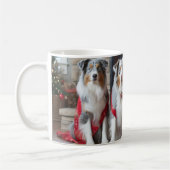 Mug Berger australien près de la cheminée Noël (Gauche)
