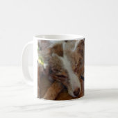Mug berger australien rouge merle dormir (Devant gauche)