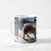 Mug berger australien rouge tri amour w pic (Devant gauche)