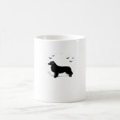 Mug Berger Australien � Silhouette de la Lune d'Hallow (Centre)