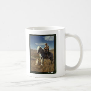 Mug Berger avec son cheval et son chien sur Gravelly R