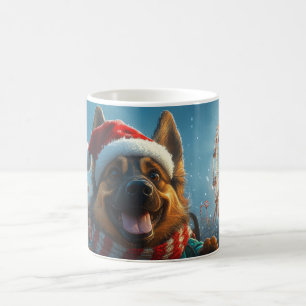 Mug Berger belge Roller Dessous de verre Noël
