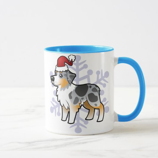 Mug Berger d'Australien de Noël (Droite)