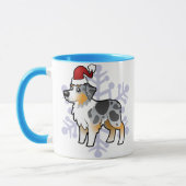 Mug Berger d'Australien de Noël (Gauche)